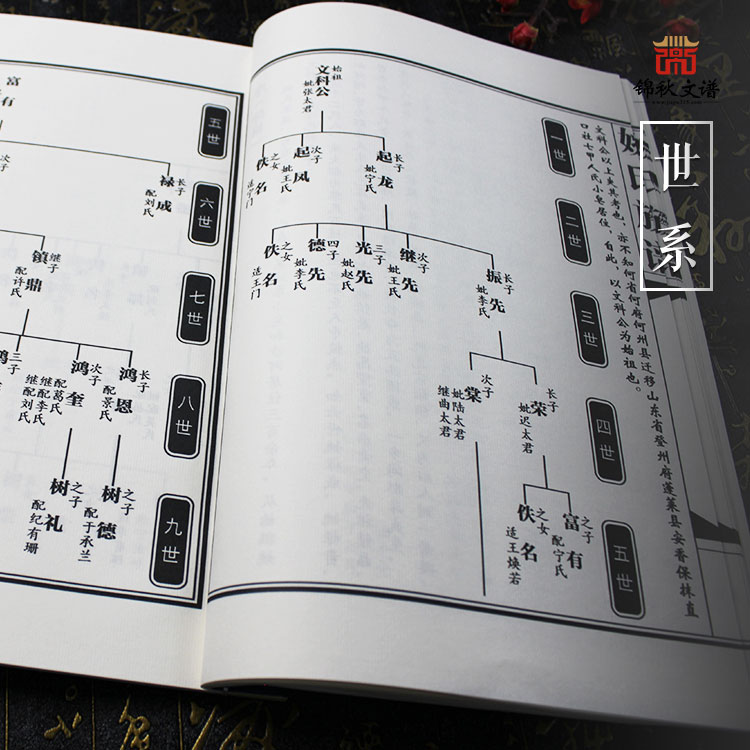 姚氏族譜世系1